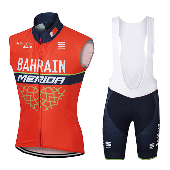 Bahrain Merida Windweste 2017 orange
